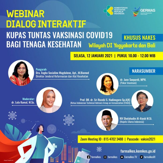 Dialog Interaktif Kupas Tuntas Vaksinasi COVID-19
