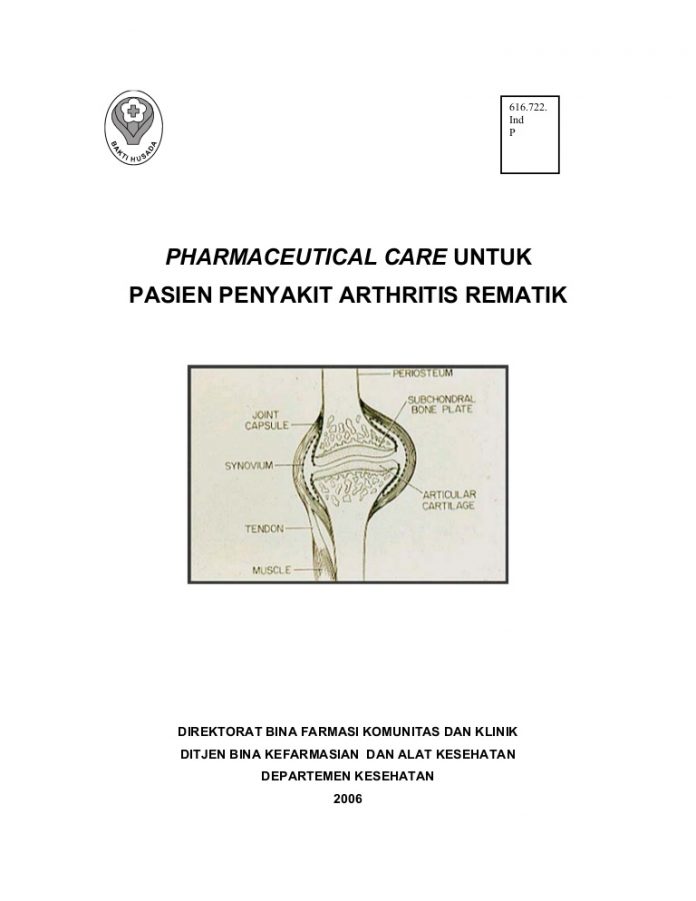 Pharmaceutical Care Untuk Pasien Penyakit Arthritis Rematik