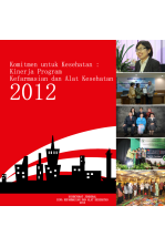 Buku Kinerja Program Kefarmasian dan Alat Kesehatan
