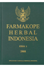 Farmakope Herbal Indonesia Edisi I