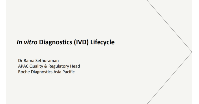In vitro Diagnostics (IVD) Lifecycle