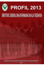 Profil Kefarmasian dan Alat Kesehatan 2013