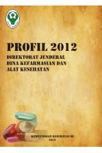 Profil Kefarmasian dan Alat Kesehatan 2012