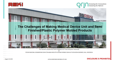 The Challenges of Making Medical Device Unit and Semi Finished/Plastic Polymer Molded Products