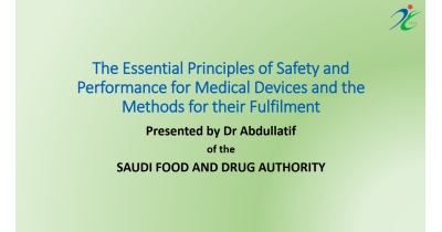 The Essential Principles of Safety and Performance for Medical Devices and the Methods for their Fulfilment