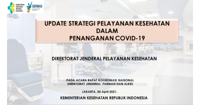 Update Strategi Pelayanan Kesehatan dalam Penanganan Covid-19
