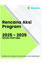Rencana Aksi Program Ditjen Farmalkes 2025 - 2029 Revisi Pertama
