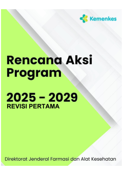 Rencana Aksi Program Ditjen Farmalkes 2025 - 2029 Revisi Pertama