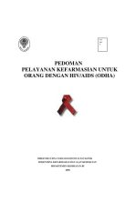 Pedoman Pelayanan Kefarmasian Untuk Orang Dengan HIV/AIDS (ODHA)